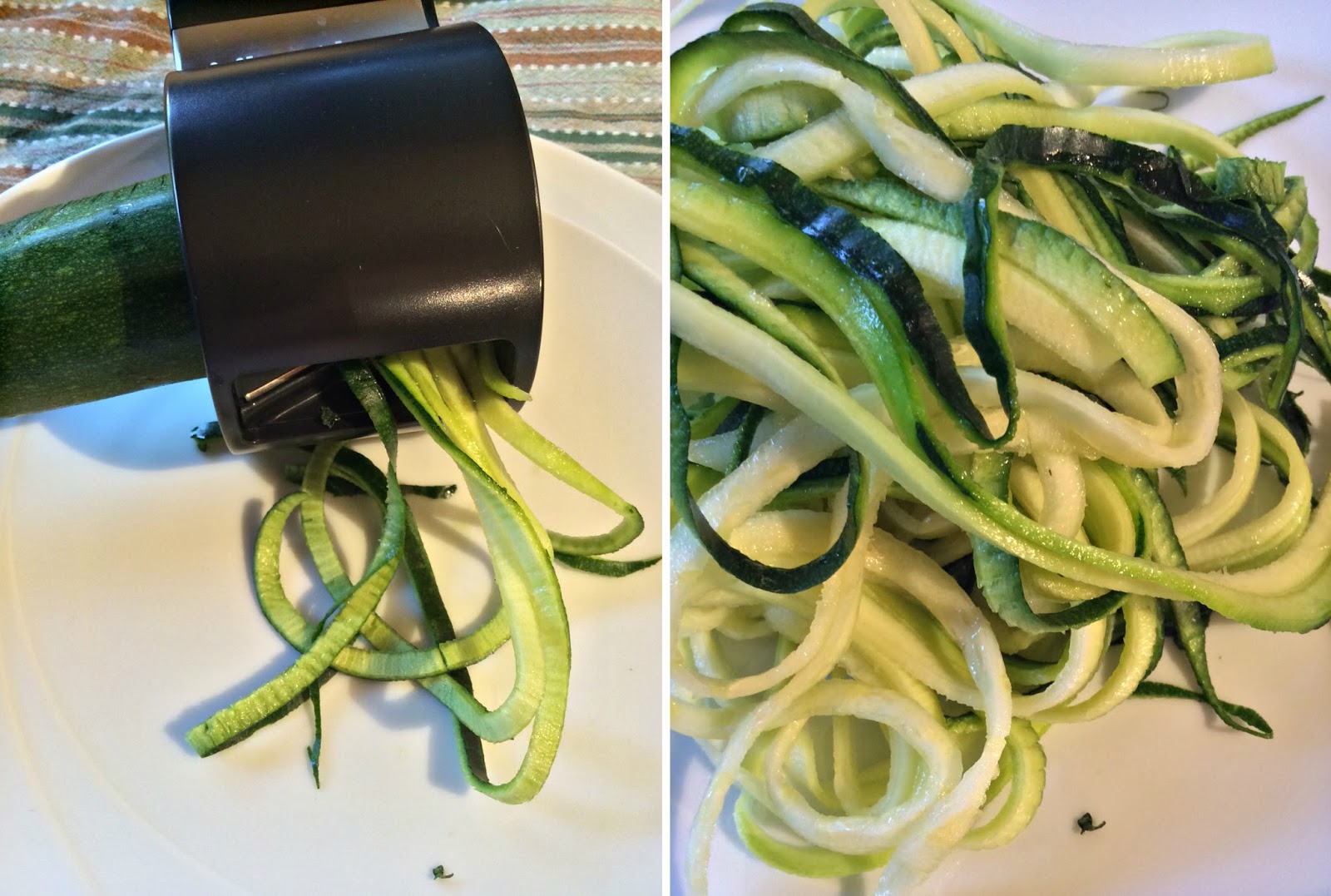 spaghetti di verdure