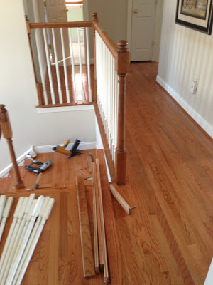 hardwood floor steps installation  | 1030 x 773