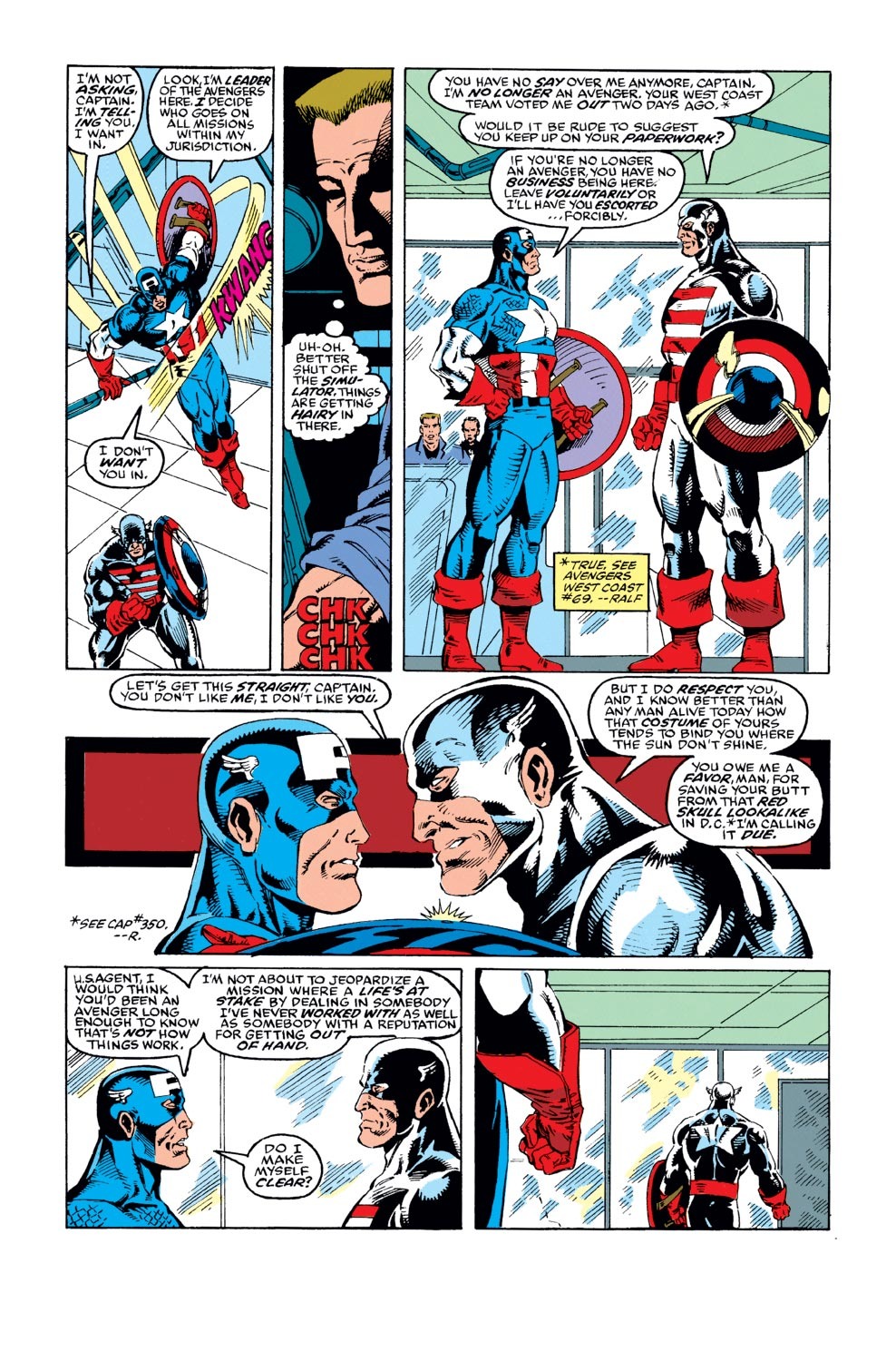 Read online Captain America (1968) comic -  Issue #386 - 7