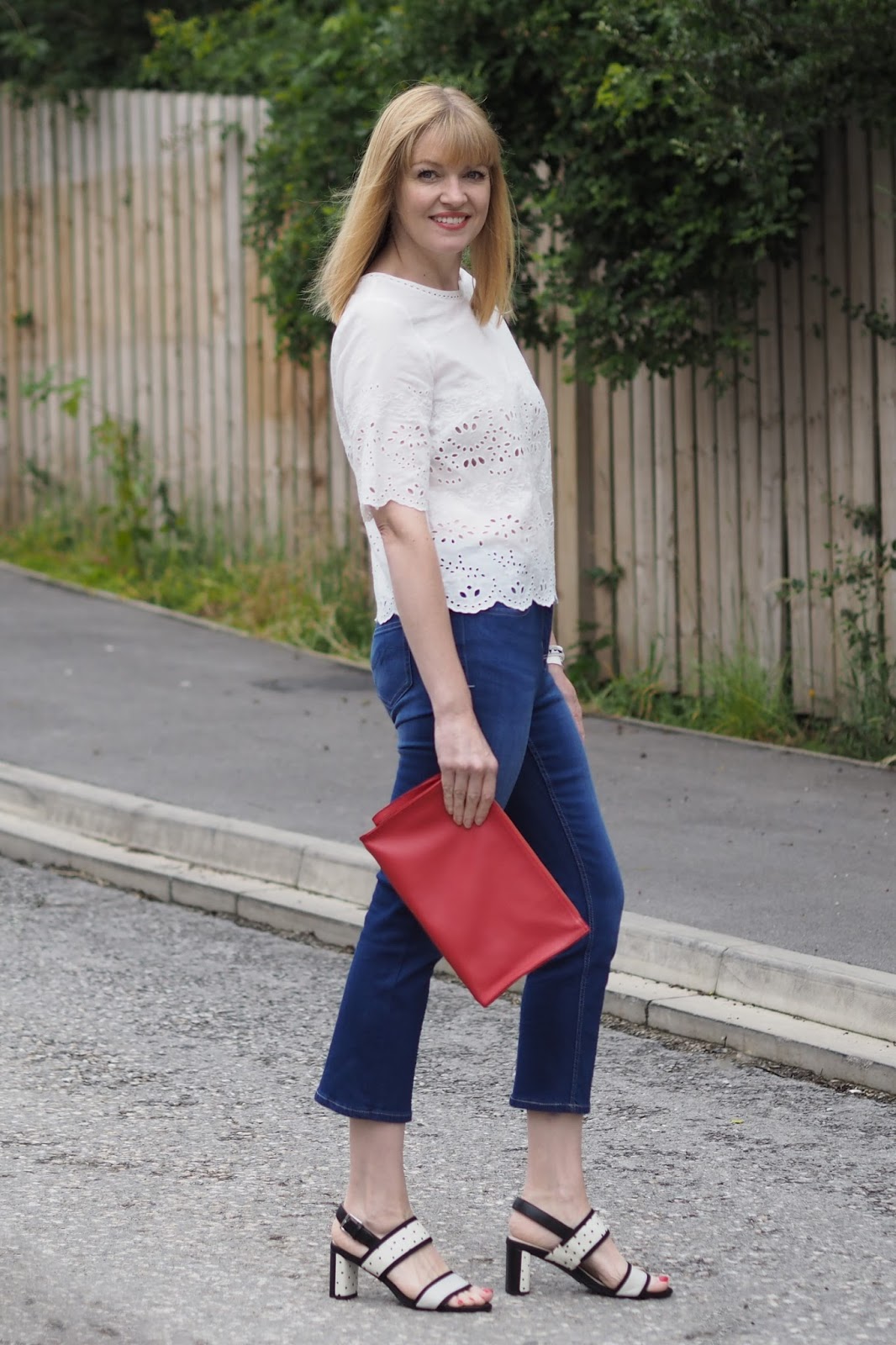The Marks and Spencer White Top and Denim Challenge. - What Lizzy Loves