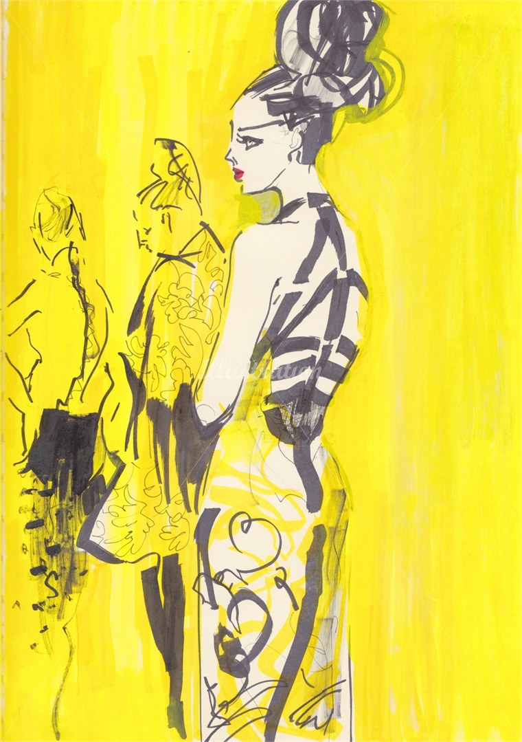 fashion vignette gt gt illustration freelance illustrator freelance illustration