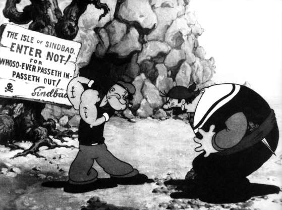 Popeye, o marinheiro de 90 anos Elfandarilha