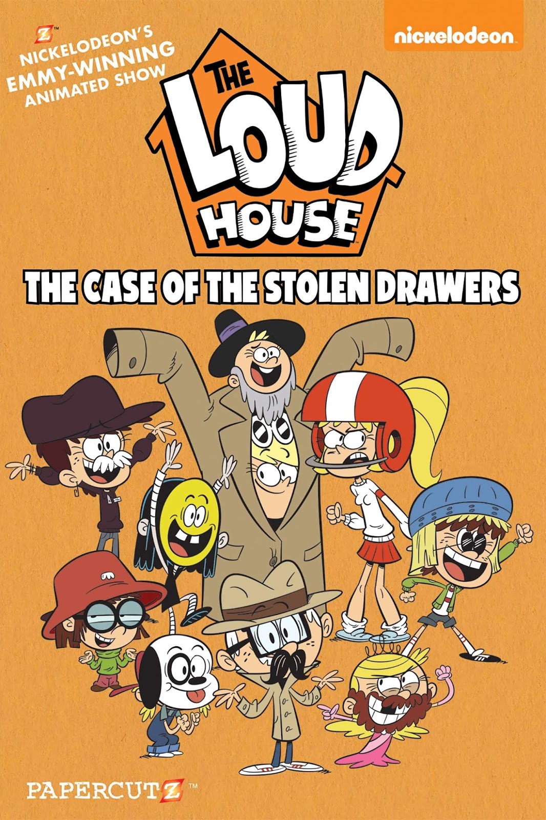 Nickalive Papercutz To Release The Loud House 12 The Case Of The Stolen Drawers On Tuesday 