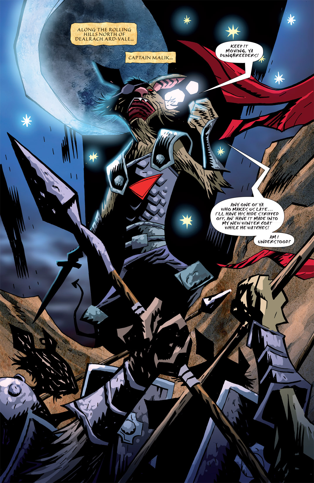 Read online The Mice Templar Volume 3: A Midwinter Night's Dream comic -  Issue #4 - 5