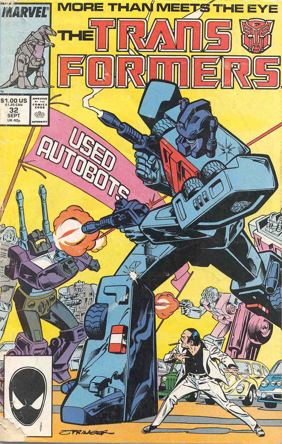 Read online The Transformers (1984) comic -  Issue #32 - 1