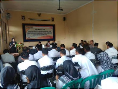 PELANTIKAN SUMPAH JANJI ANGGOTA PPS KEC NGRAMPAL