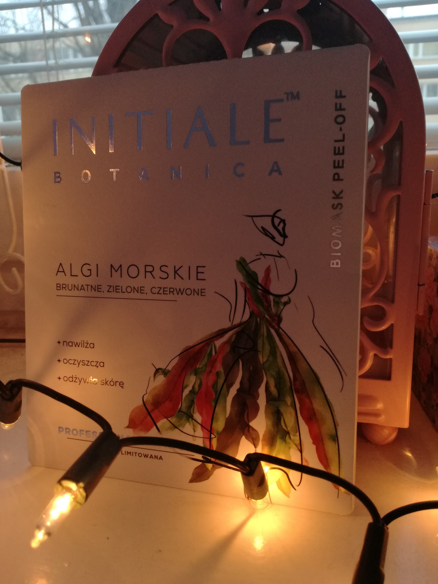 Algi Czerwone oraz Czerwone owoce maski peel off Initiale - recenzja :)