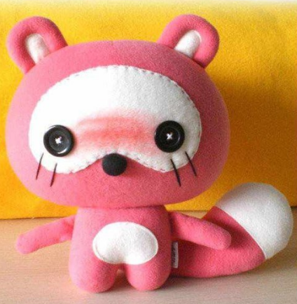 muñecos de tela polar