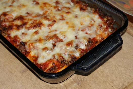 Tortellini and Italian Sausage Bake by The Two Bite Club