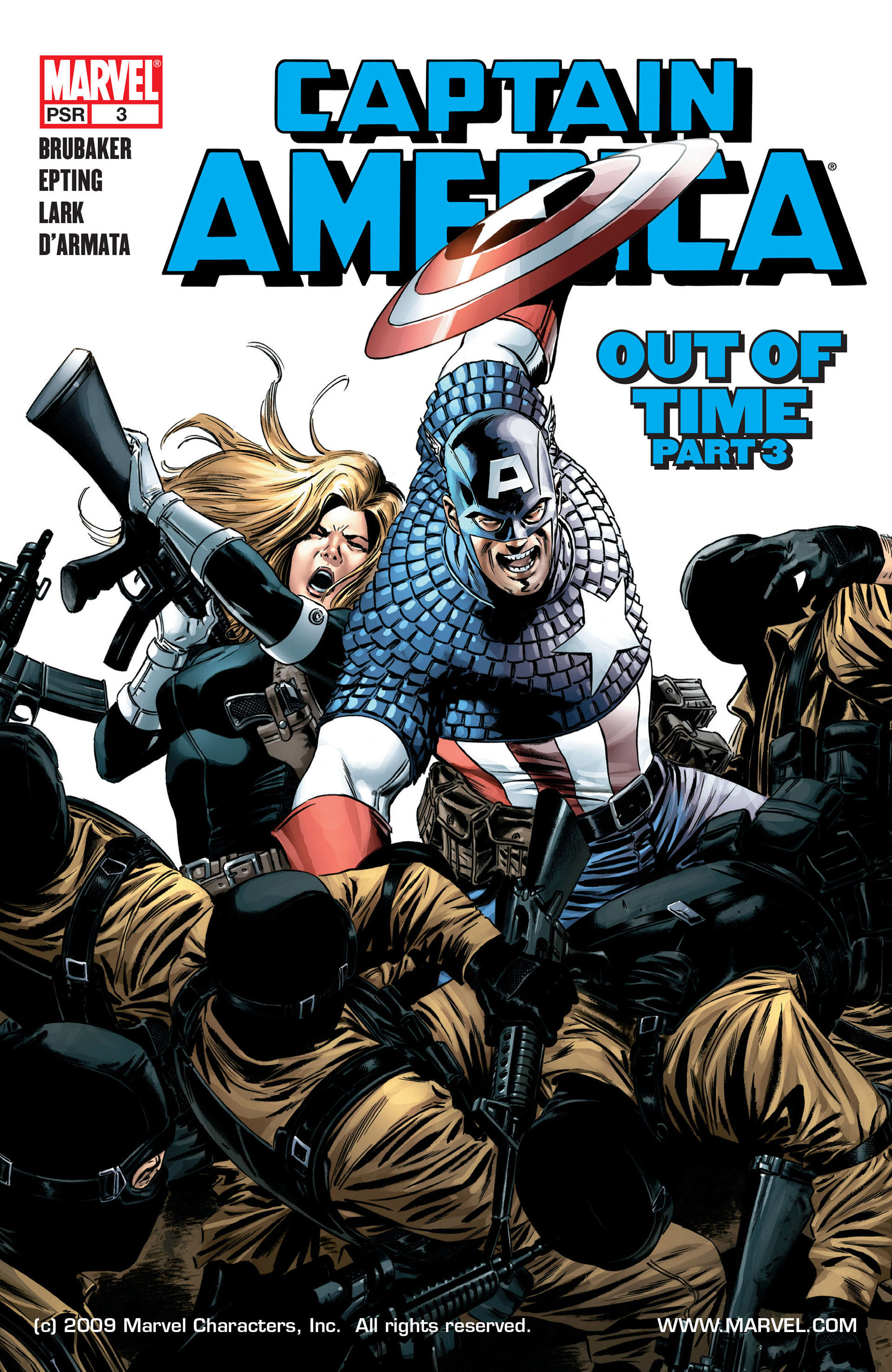 Read online Captain America (2005) comic -  Issue #3 - 1