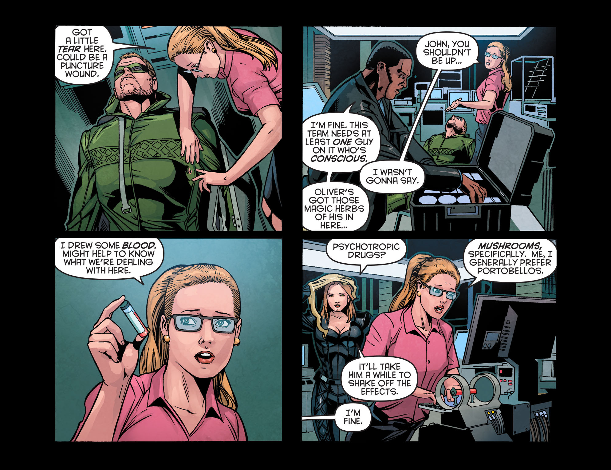 Read online Arrow: Season 2.5 [I] comic -  Issue #8 - 12