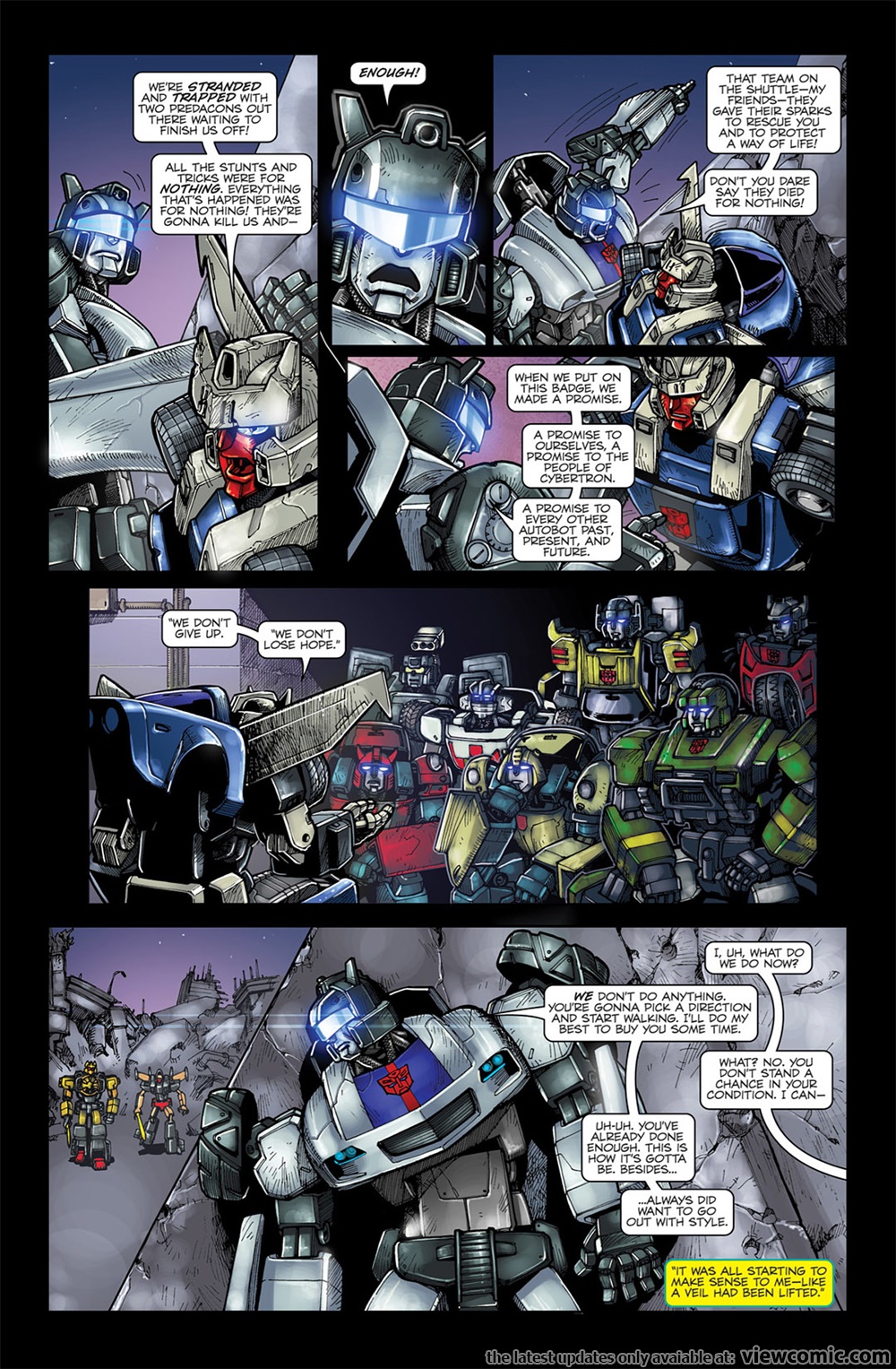 Transformers Spotlight Jazz (2009) Read All Comics Online For Free