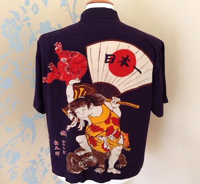 Evisu vintage samurai t-shirt