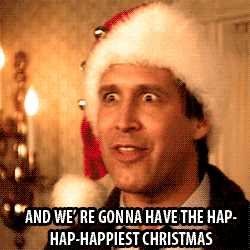 gif result for best funny christmas gif Clark griswold happiest psychotic