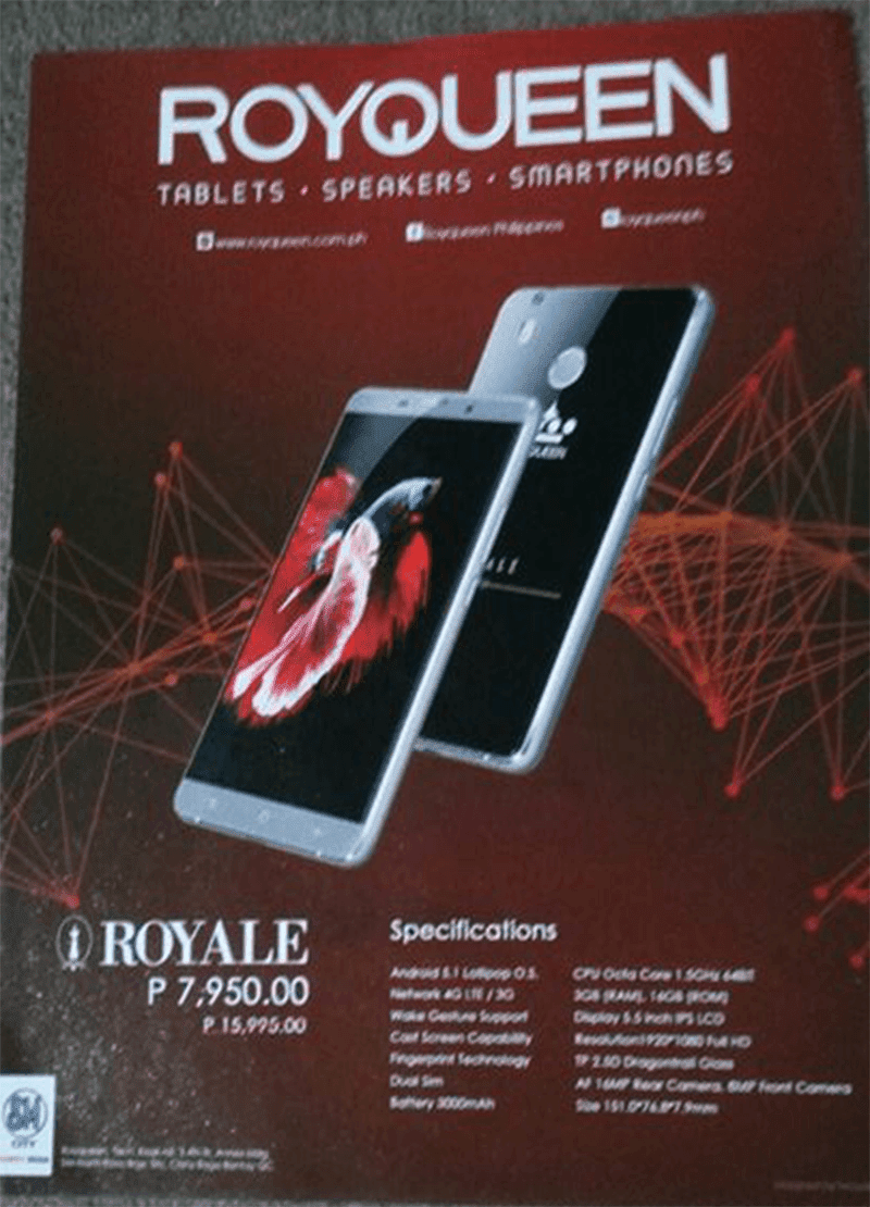 Royqueen Royale price revealed
