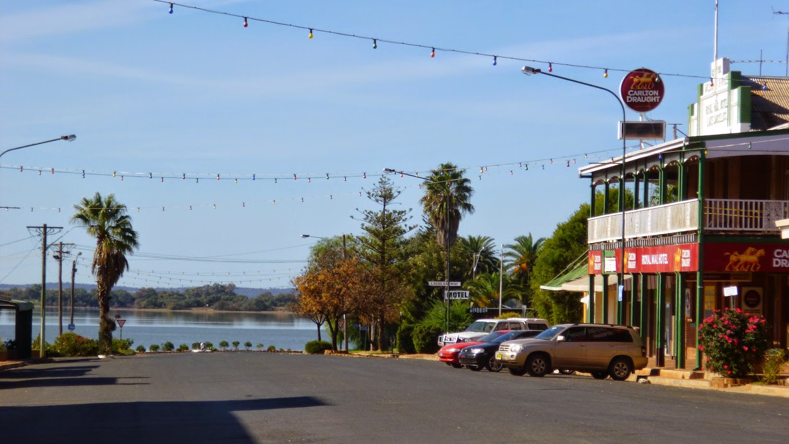 Denise and Barry's Caravan Travels Cobram Lake Cargelligo