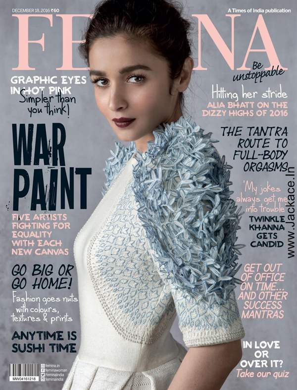 Alia Bhatt Looks Simply Gorgeous On Femina’s Latest Cover