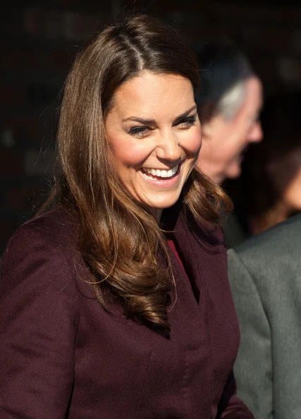 Kate Middleton visits Elswick Park where she visited a community garden in Newcastle Upon Tyne