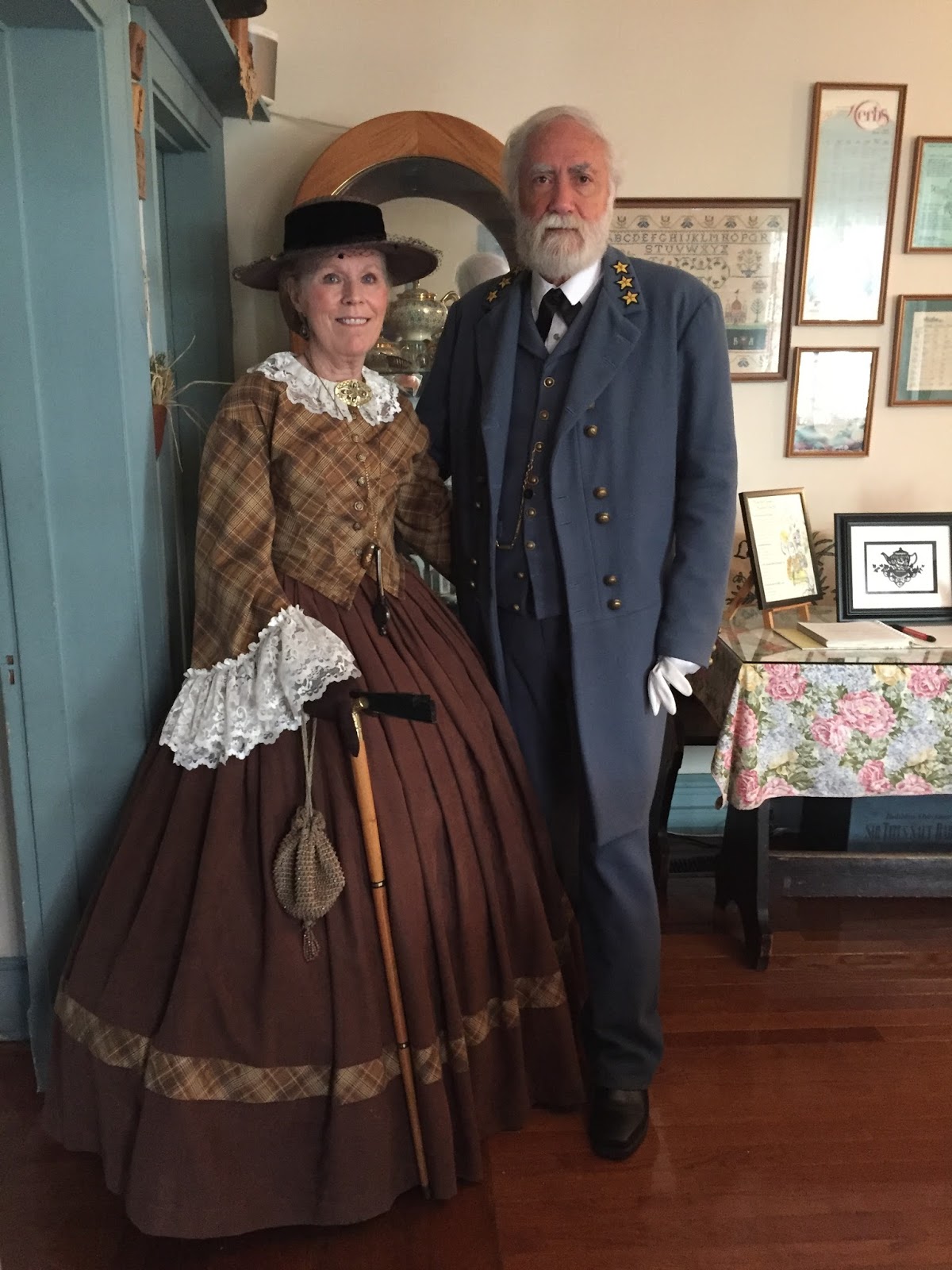 Rosemary's Sampler: Tea with the General & Mrs. Robert E. Lee