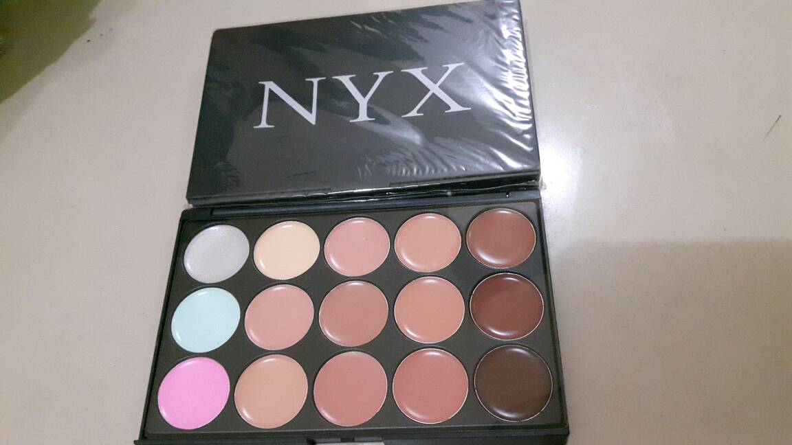 Concealer NYX PRO Contour Palette NYX 15 Color NAKED ONLINE