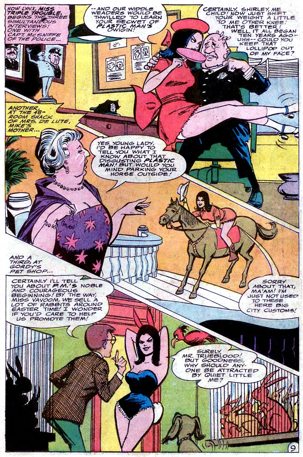 Read online Plastic Man (1966) comic -  Issue #2 - 10