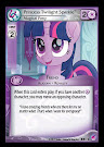 My Little Pony Princess Twilight Sparkle, Magical Pony Seaquestria and Beyond CCG Card