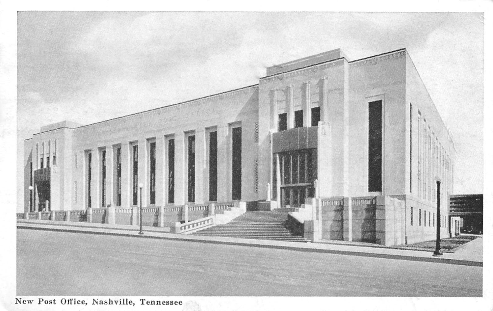 My Favorite Views Tennessee Nashville, New Post Office, 1940