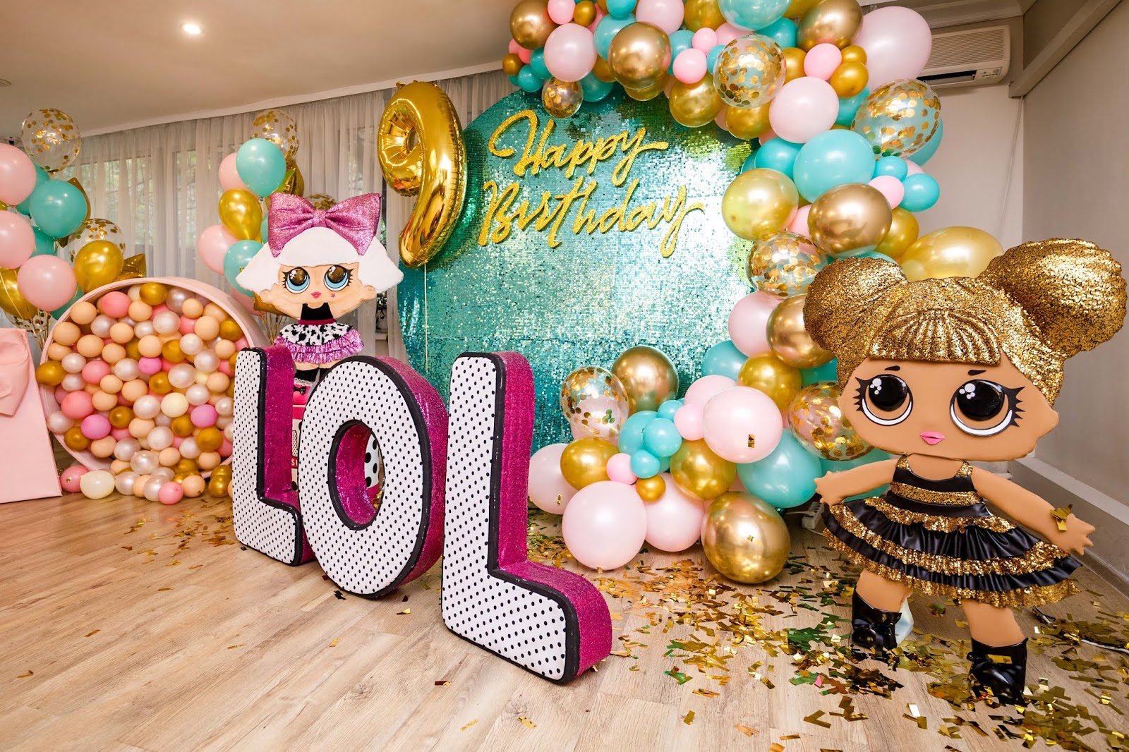 День рождение в стиле лол