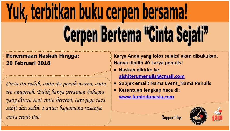 Kumpulan Cerpen Cinta Sejati Lakaran