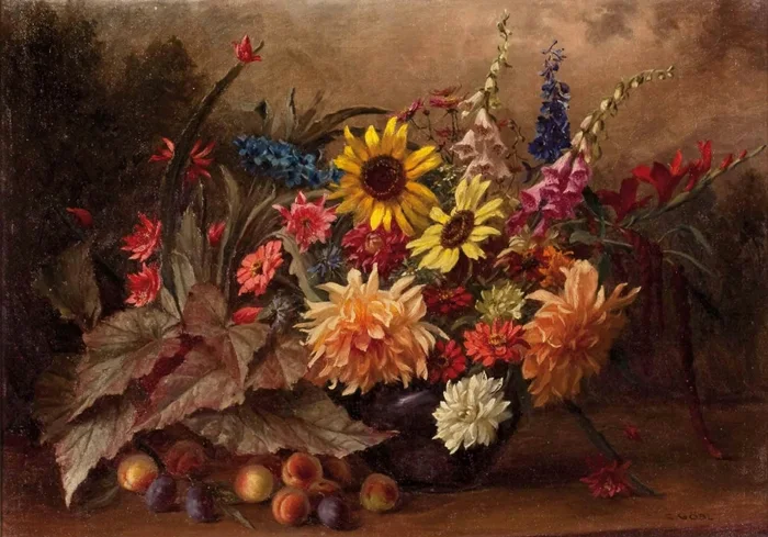 Cecil Kennedy 1905-1997 | British flowers painter