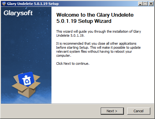 إسترجاع الملفات المحذوفة من النظام عبر برنامج Glary Undelete