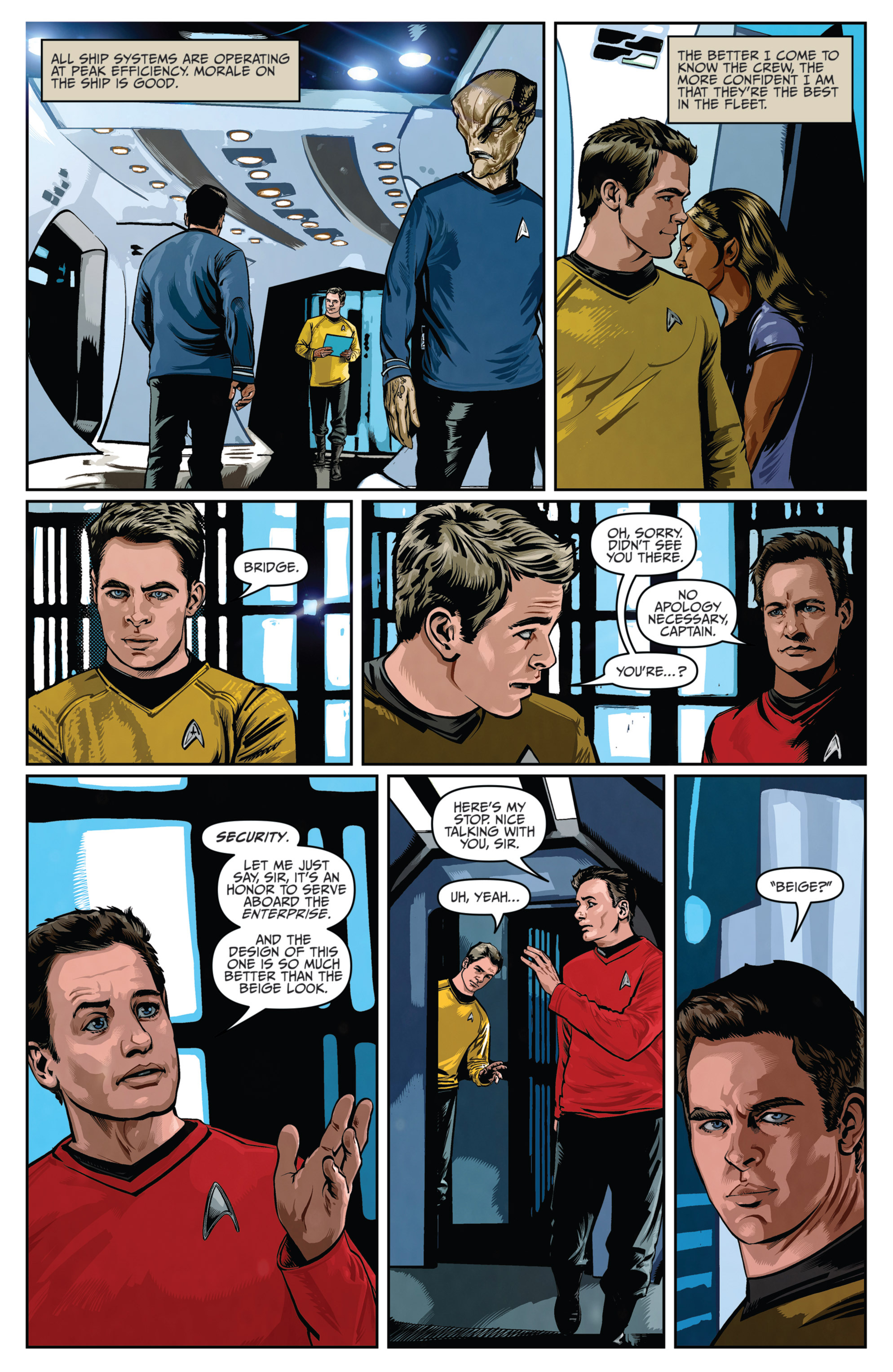 Read online Star Trek (2011) comic -  Issue #35 - 9