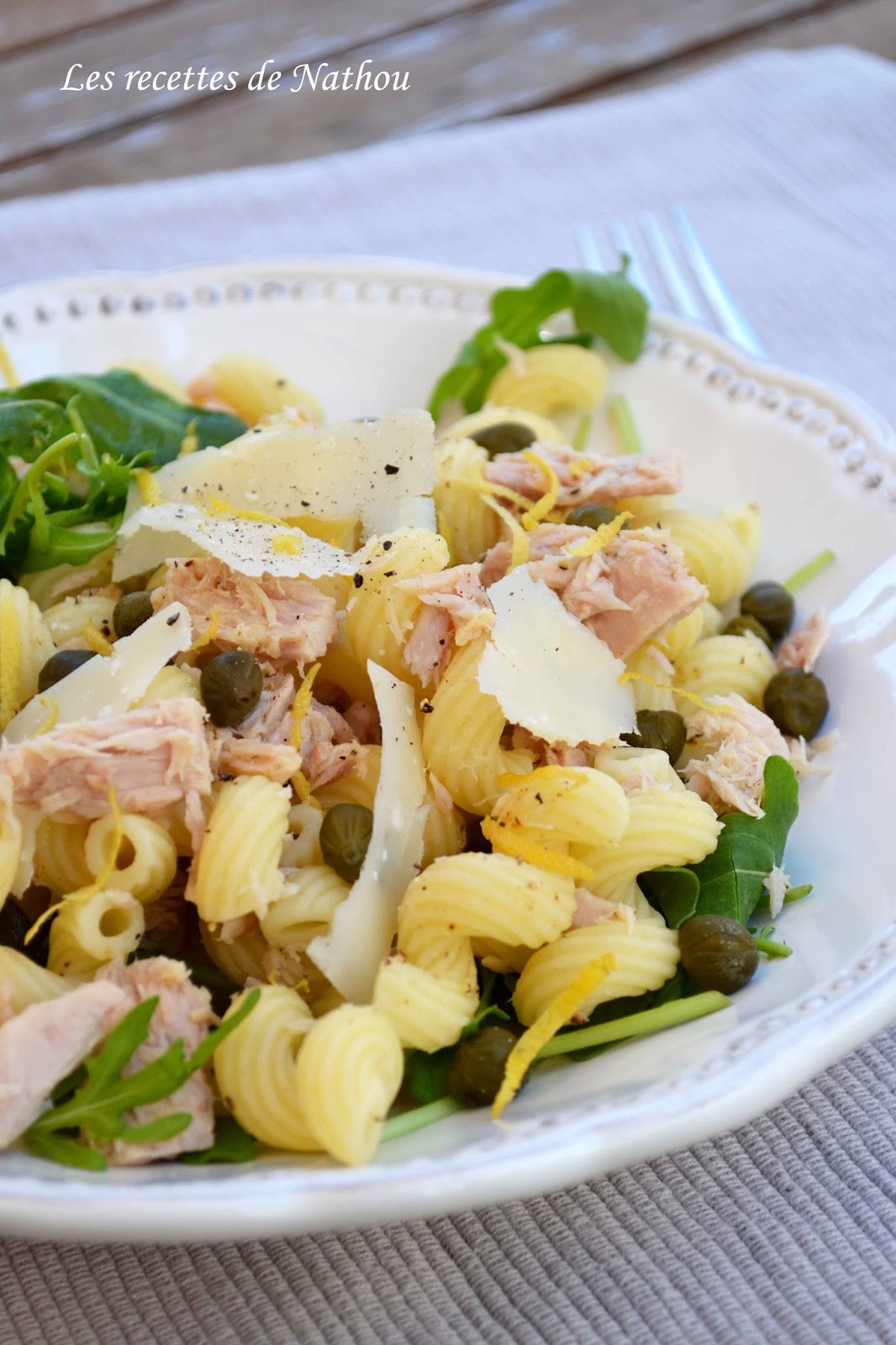 Ma Cuisine Au Fil De Mes Idees Salade De Pates Au Thon Et Au