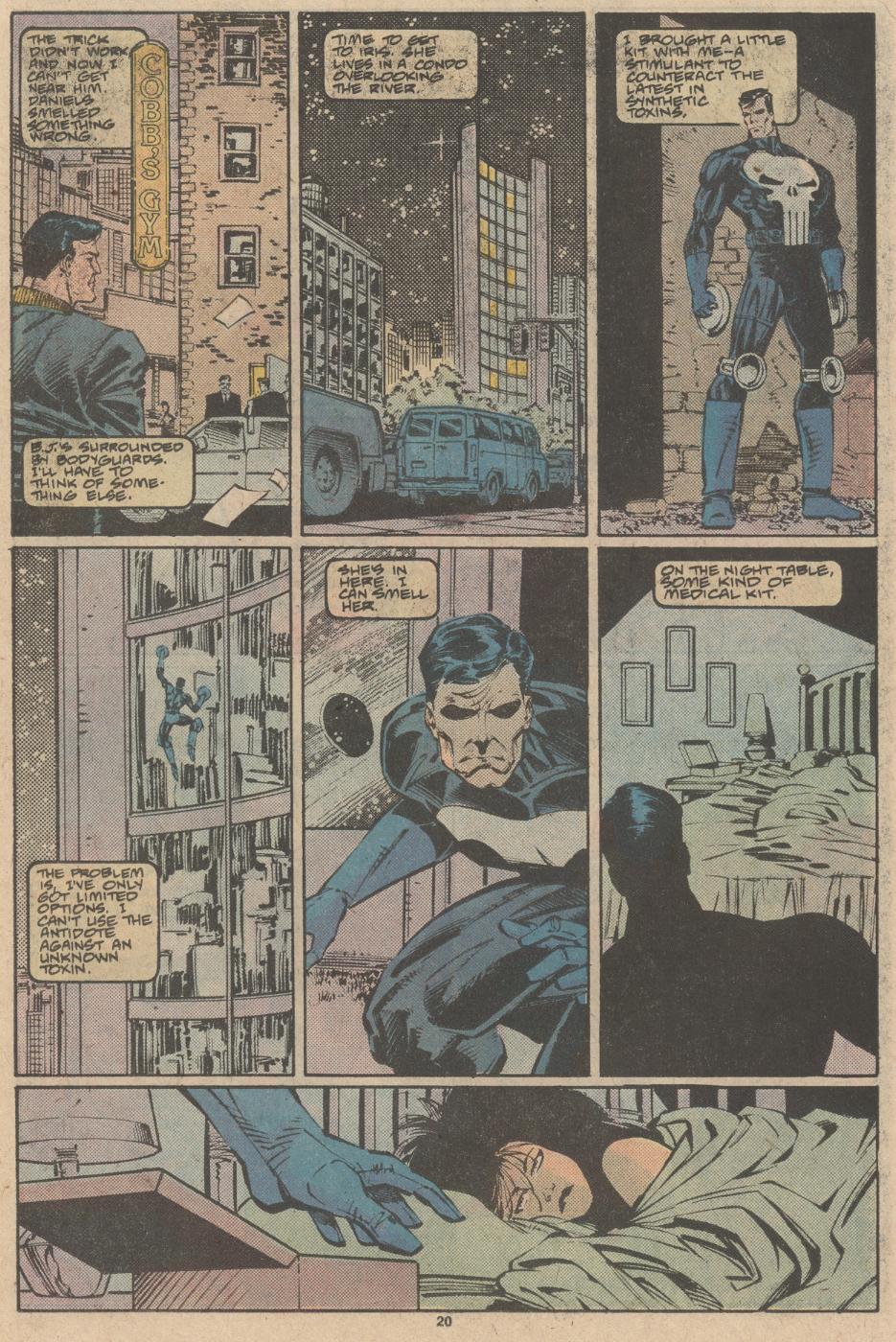 Read online The Punisher (1987) comic -  Issue #21 - The Boxer - 16