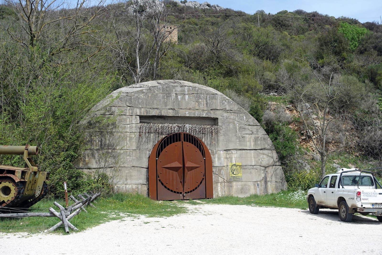 Rome the Second Time The Bunker of Monte Soratte Used for Fascists