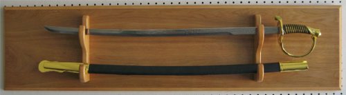 ninja sword: Sword Display Rack Stand Hanger Wall Rack, solid wood ...