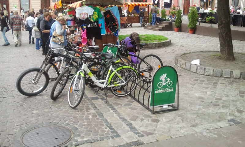 Львівський репортаж: Львів стане велосипедним містом – у місті запрацює ...