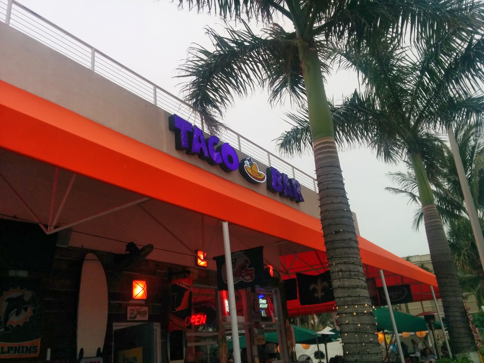 Order of the Taco Taco Beach Shack, Hollywood Beach, FL