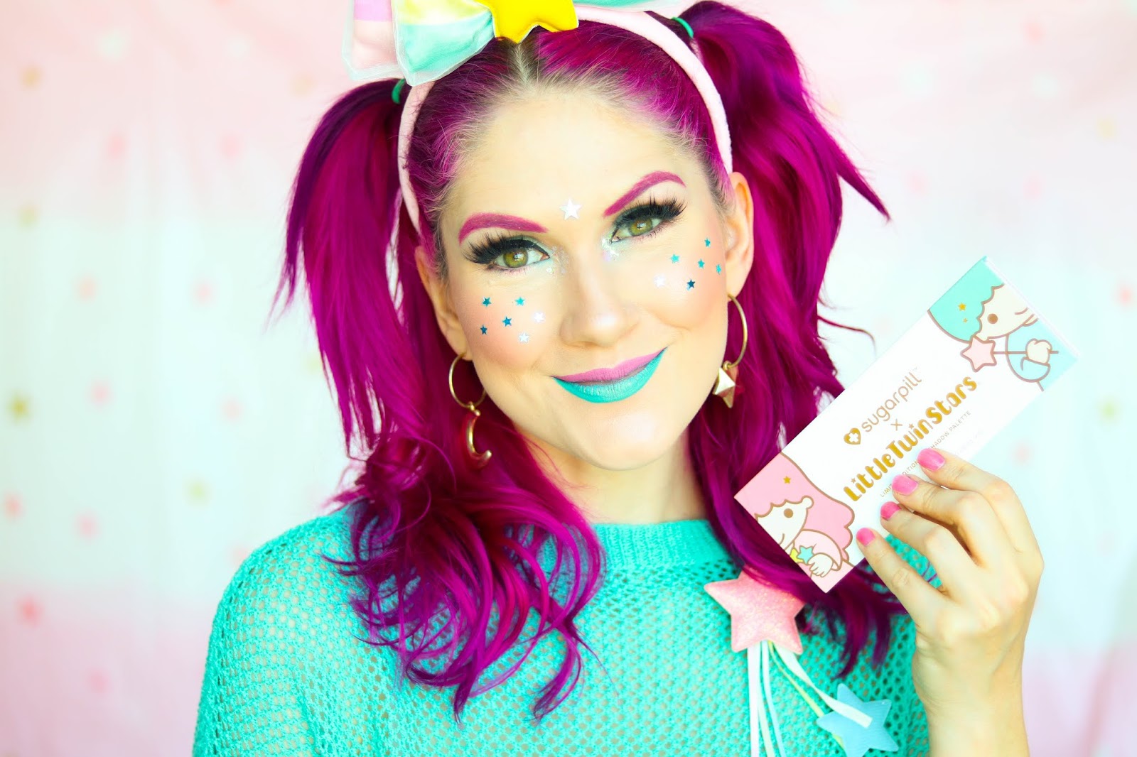 Sugarpill Little Twin Stars Review and Makeup Tutorial