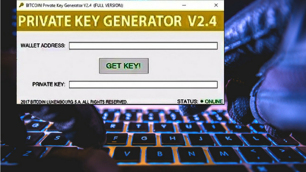 bitcoin key generator