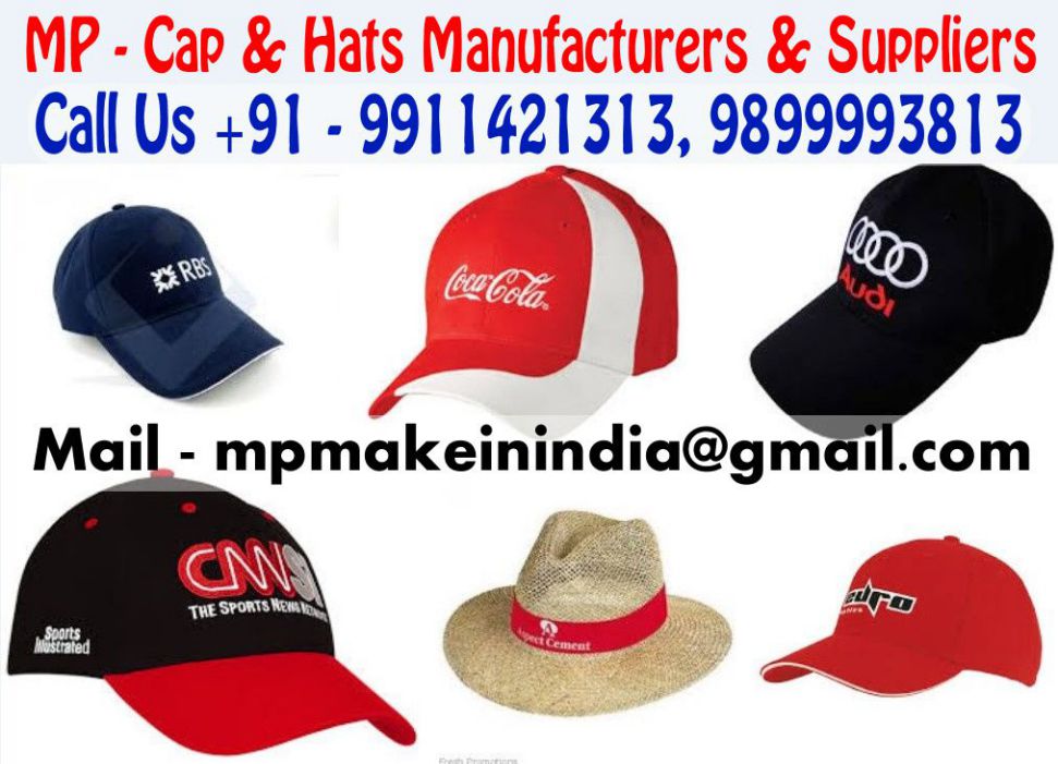 Promotional, Marketing, Corporate, Advertising Cap Manufacturers In Delhi, India