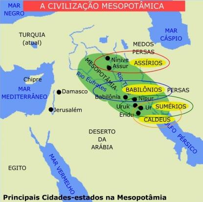 AS CIVILIZAÇÕES MESOPOTÂMICAS