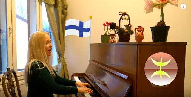 فتاة فنلندية تغني بالامازيغية