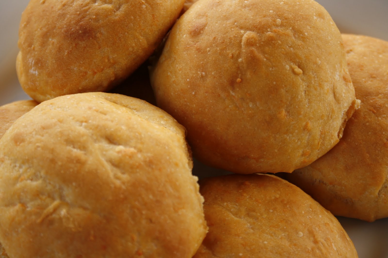 Laura's Sweet Spot No Knead Sweet Potato Rolls