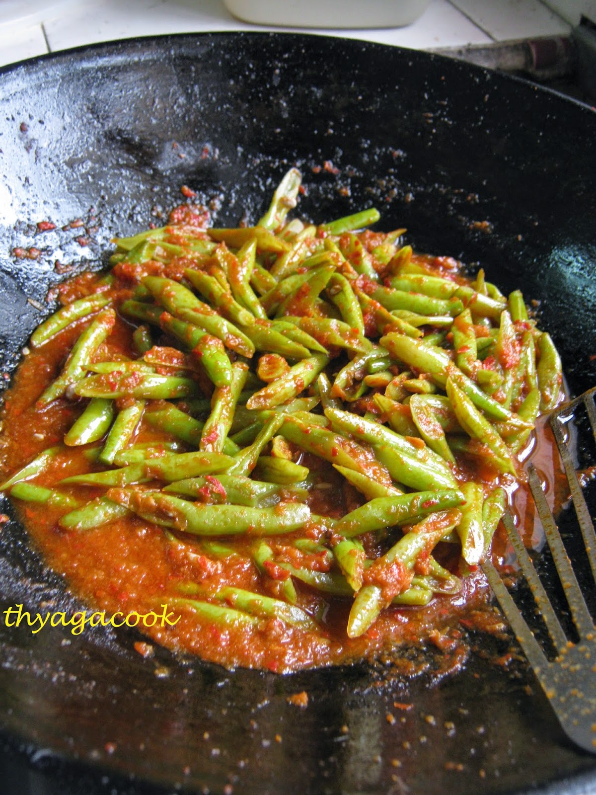 KARI LEAFS Malaysian flavour's FRENCH BEANS SAMBAL