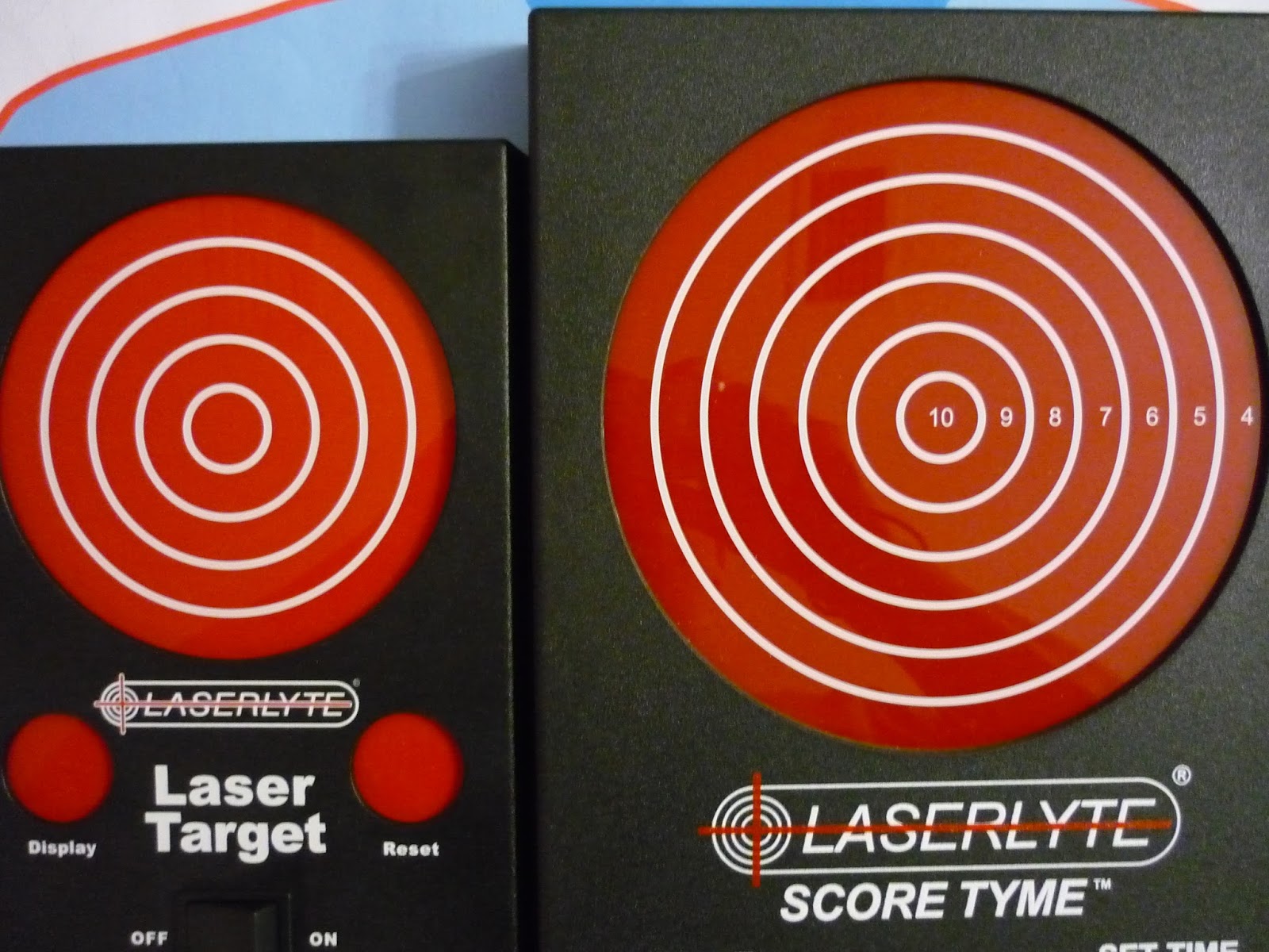 Lurking Rhythmically PPRMG Three LaserLyte Targets Ponies. Pistols