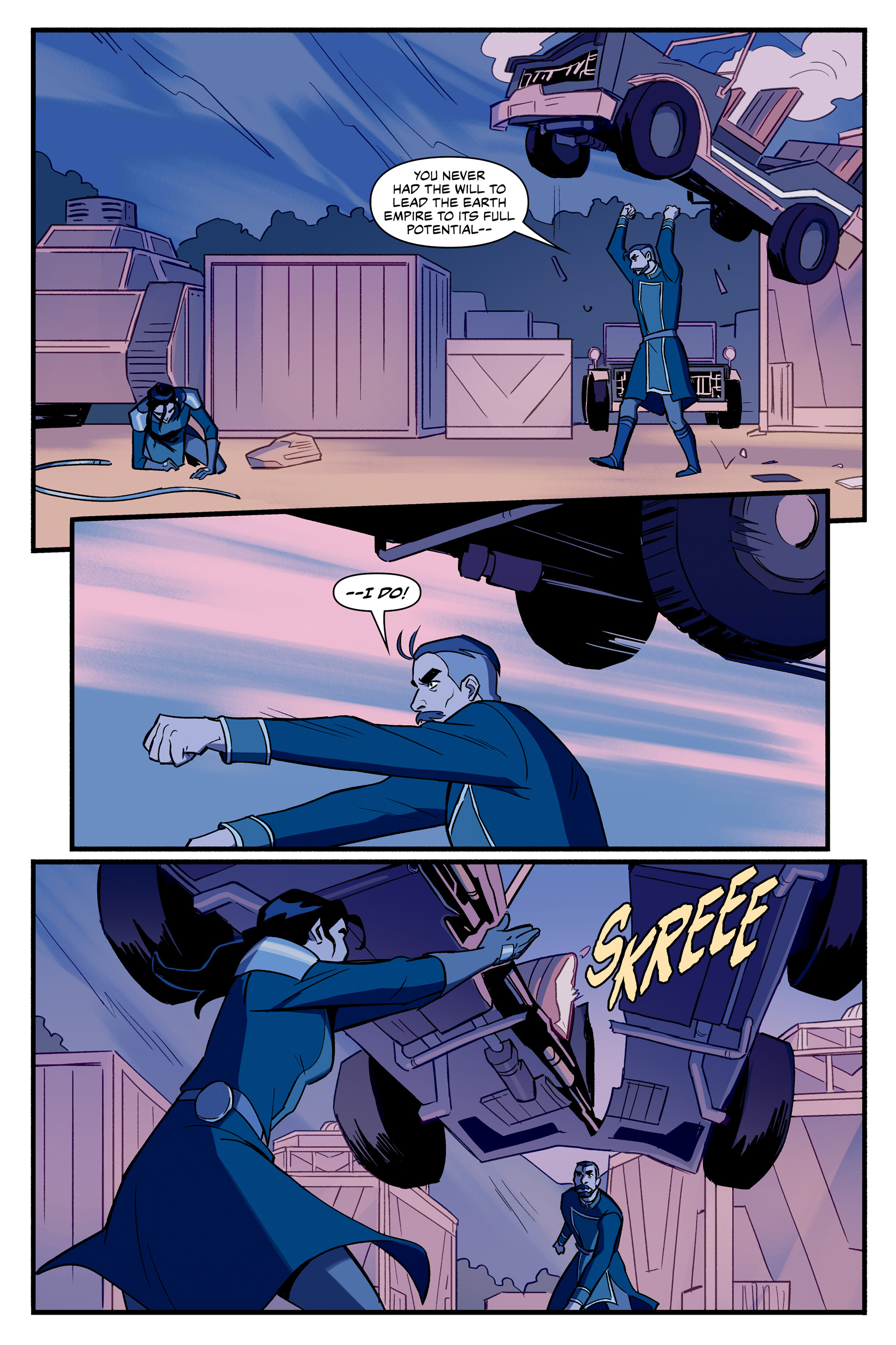 Read online Nickelodeon The Legend of Korra: Ruins of the Empire comic -  Issue # TPB 3 - 60