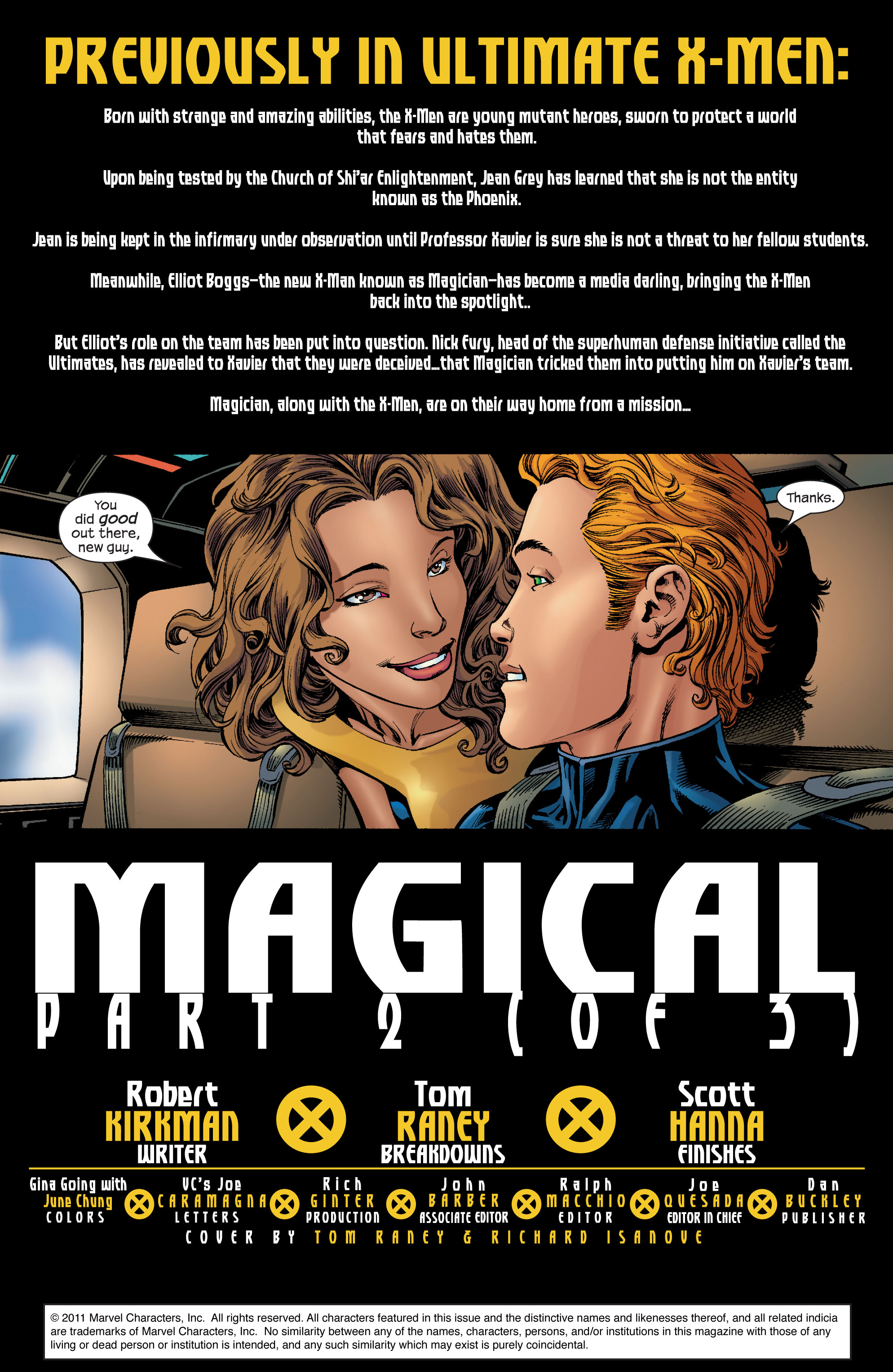 Read online Ultimate X-Men comic -  Issue #73 - 2