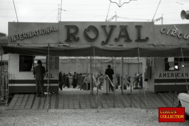 Circo Royal (Canestrelli) 1969 Photo Hubert Tièche    Collection Philippe Ros 
