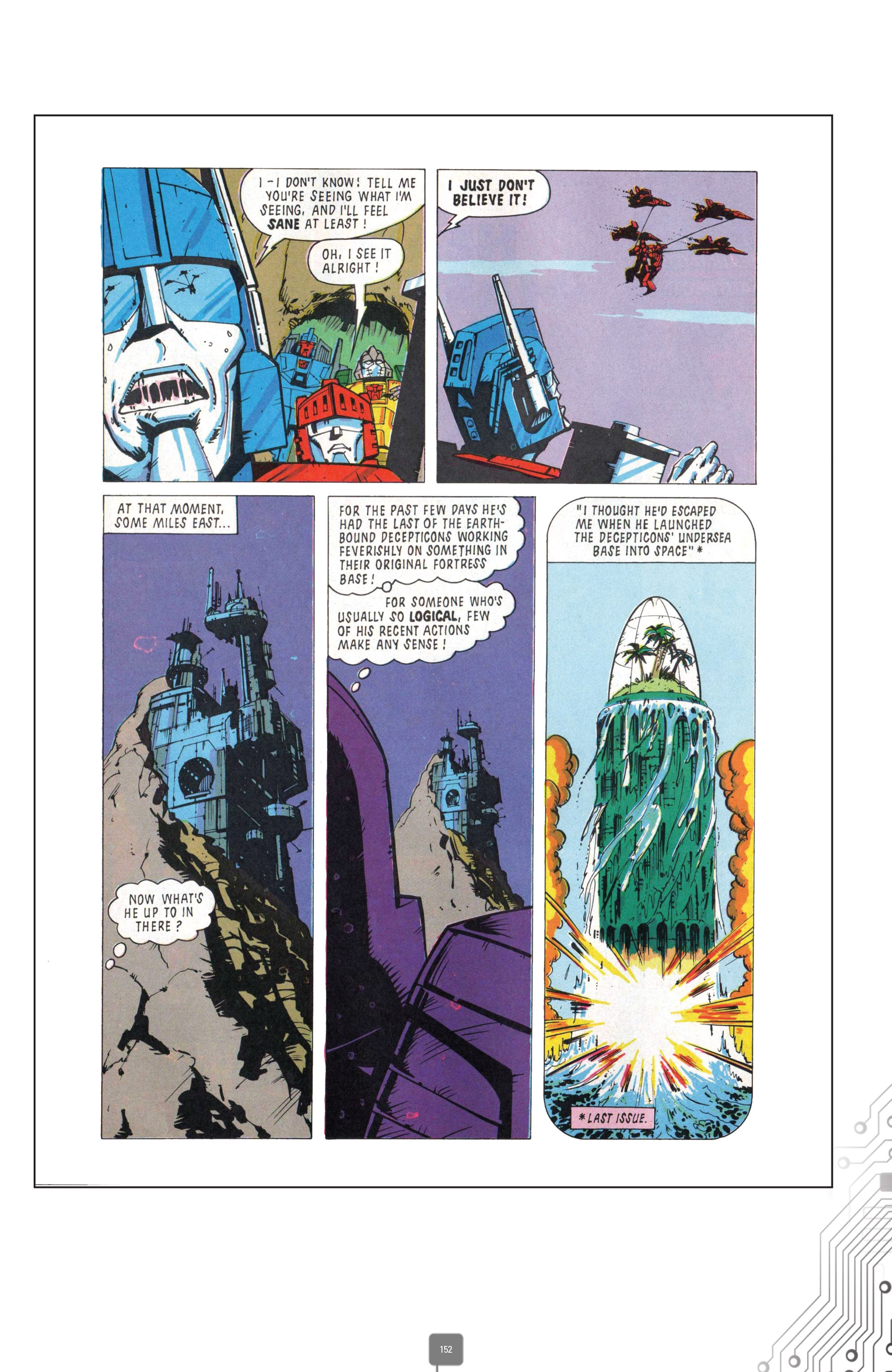 Read online The Transformers Classics UK comic -  Issue # TPB 5 - 152